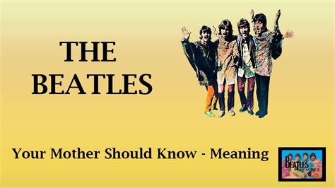 Your Mom Ought to Know - The Beatles (Story Behind The Music) # ...