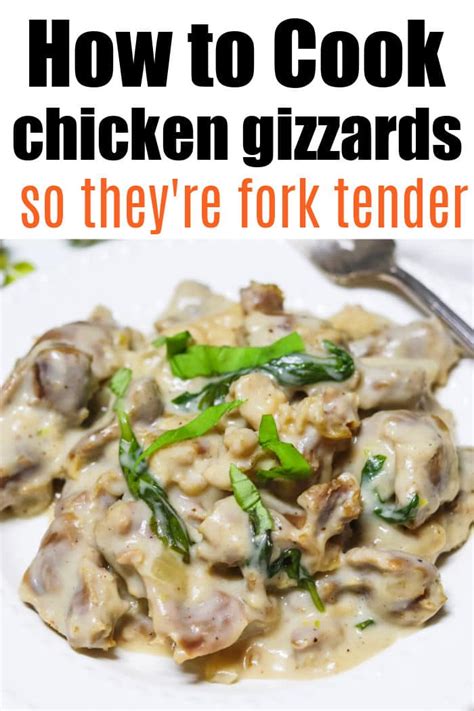 How to Cook Chicken Gizzards and Gravy · The Typical Mom