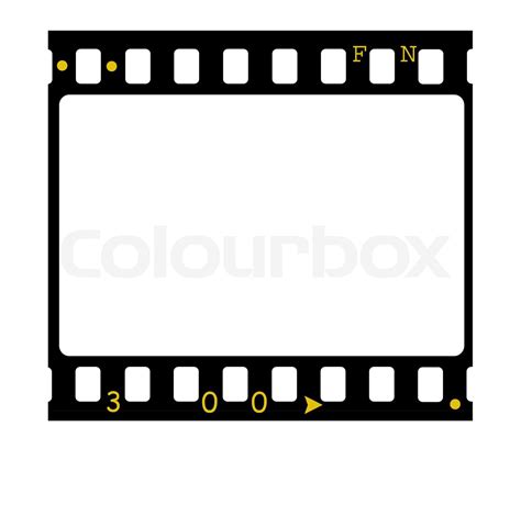 35mm Film frames | Stock image | Colourbox