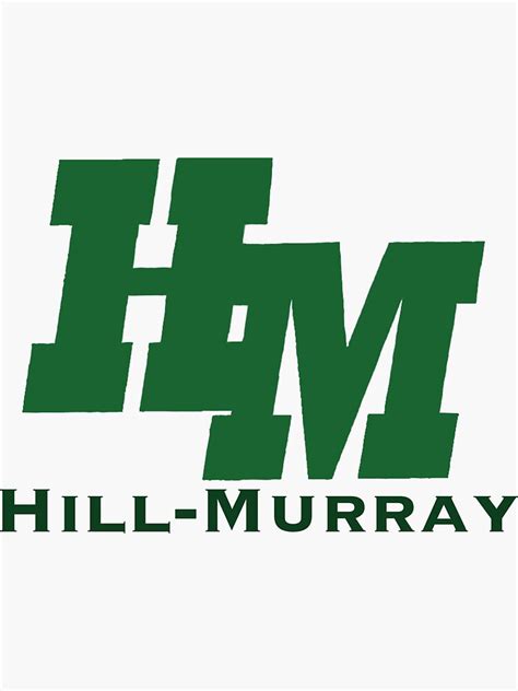 "Hill-Murray High School Logo" Sticker by Outtahere23 | Redbubble