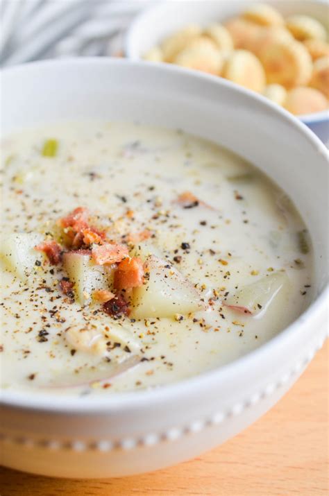 Creamy New England Clam Chowder Recipe | Life's Ambrosia