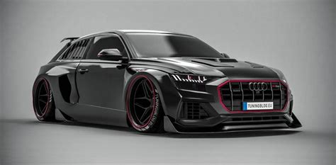 Audi RS Q8 Widebody Coupe 4M Mittelmotor Tuningblog 4 | アウディ, 車の壁紙, マッスルカー