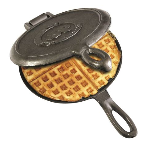 Camping Waffle Maker Cast Iron Pan Stove Top Indoor Outdoor Cooking Campfire #Rome | Waffle iron ...