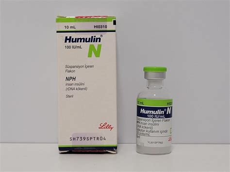 Humulin-N (insulin human isophane suspension) 100iu/ml/10ml – Lilly – expires 2025 (shipped from ...