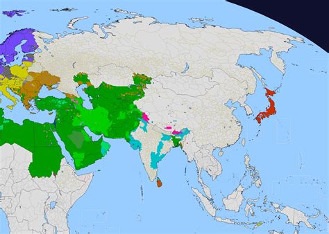 Religious map | alternatehistory.com