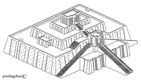 Ziggurat Of Ur-nammu Painting by Granger