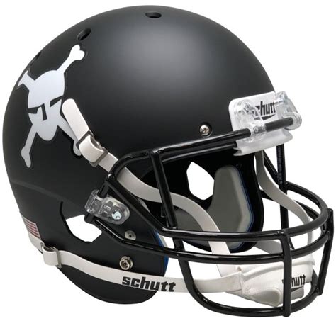 Army Black Knights Full XP Replica Football Helmet Schutt Matte Black