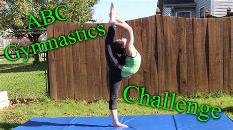 ABC Gymnastics Challenge - YouTube