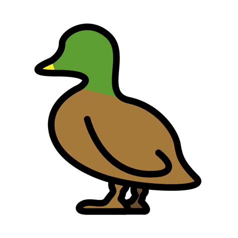 Duck emoji clipart. Free download transparent .PNG | Creazilla