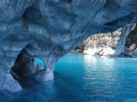 The Wondeful Marble Cathedral Located in Patagonia, Chile