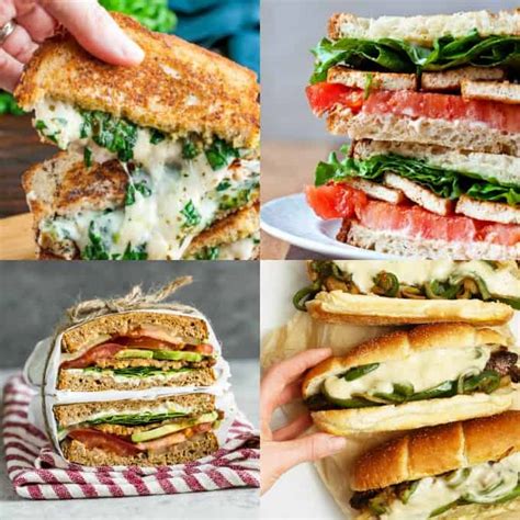 Vegan Sandwiches - 18 Delicious Vegan Sandwich Recipes - Vegan Heaven