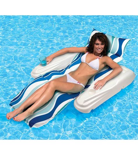 Poolmaster Rio Sun Adjustable Floating Chaise Lounge at SwimOutlet.com ...