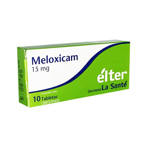 Meloxicam Uso Oral 10 Tabletas 15Mg Lab. La Sante - Gran Feria PZO