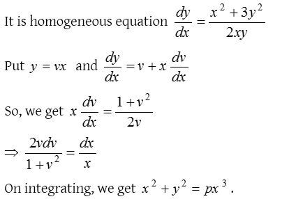 Homogeneous Differential Equations - A Plus Topper