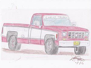 Chevy Silverado Sketch at PaintingValley.com | Explore collection of Chevy Silverado Sketch