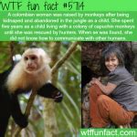 colombian women raised by capuchin monkeys wtf