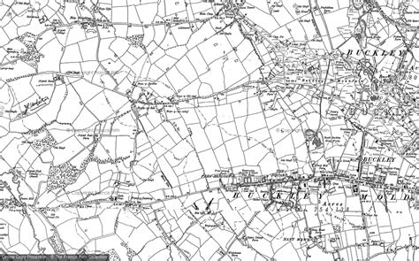 Old Maps of Argoed Hall, Clwyd - Francis Frith