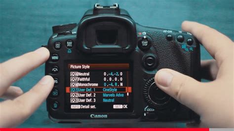 Best DSLR Video Menu Settings for FILMMAKING - YouTube