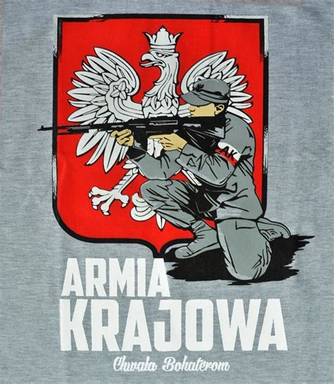 Koszulka patriotyczna, odzież dla patriotów, Armia Krajowa