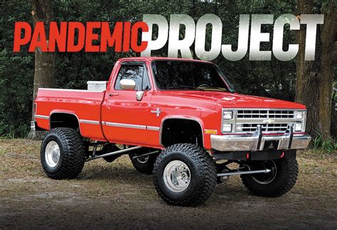 1986 Chevy K10 Custom-Built Quarantine Machine