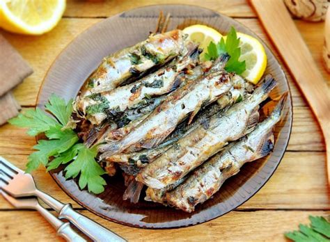 Grilled capelin - Master recipes