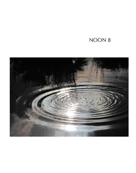 NOON | journal of the short poem by noonpress - Issuu