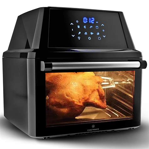 ChefWave Air Fryer Oven Toaster Oven Air Fryer Combo - 16 Quart ...