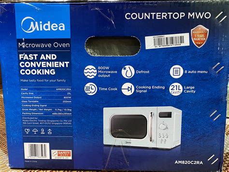 Midea Microwave Oven, TV & Home Appliances, Kitchen Appliances, Ovens ...