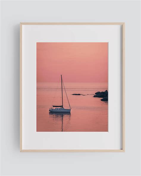 Sunset Sailboat / Matt Grandbois