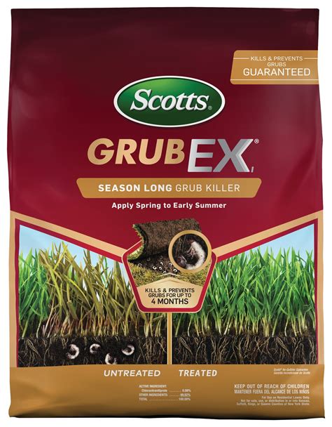 Scotts GrubEx1 Season-Long Grub Killer - 5,000 sq ft - Walmart.com