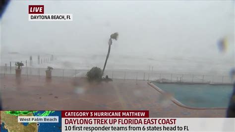 Storm Surge Appearing on Daytona Beach - Videos from The Weather Channel