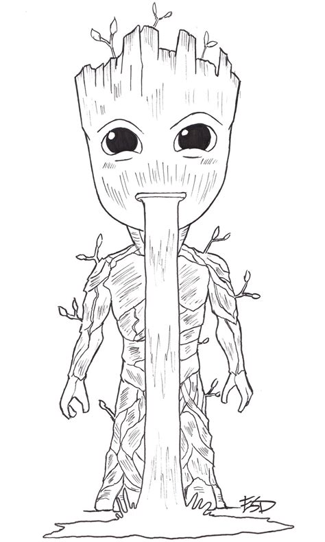 Baby Groot by XenonVincentLegend on DeviantArt