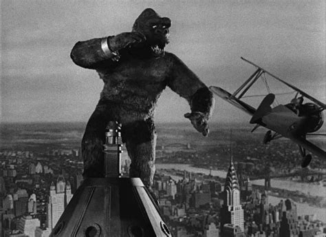 Photo : King Kong (1933) au sommet de l'Empire State Building