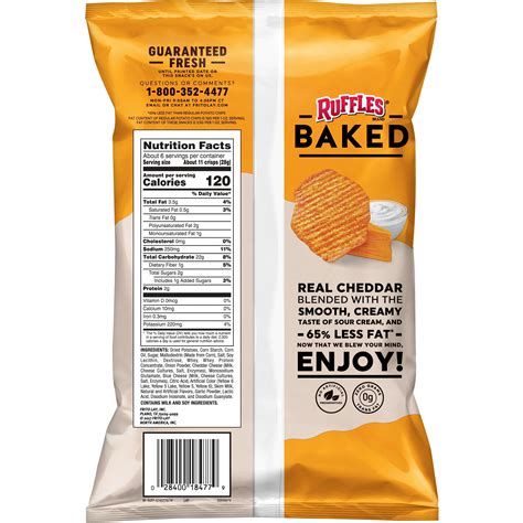 Nutrition Facts For Lay S Baked Potato Chips | Besto Blog