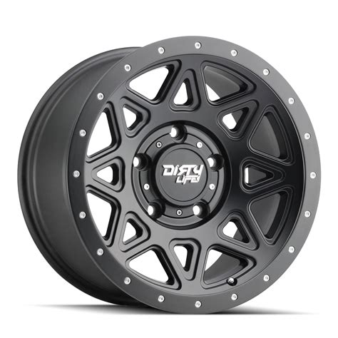 9305-6883MB0: 16x8 THEORY Dirty Life Wheels In 6x139.7 0 Offset on Sale