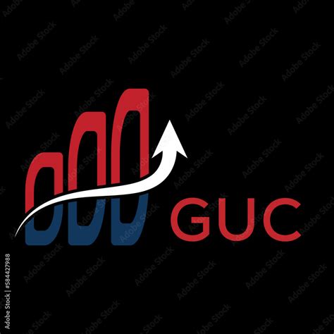 GUC letter logo. GUC Red and Blue Shield Emblem Logo Template. GUC company logo Can be used for ...