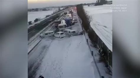 Deadly Japan Pileup Caused by Ground Blizzard - Videos from The Weather Channel