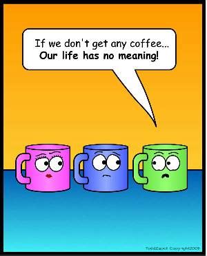 Inanimate Objects Comics #23 - I Need Coffee