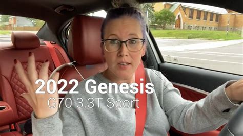 2022 Genesis G70 3.3t Sport - The Car Guide