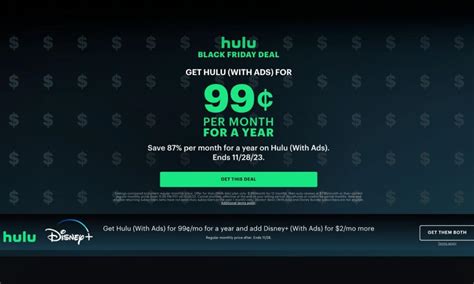 Hulu Black Friday Deal 2023 (Get 87% Off) | Beebom