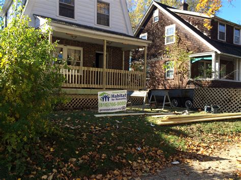 Habitat for Humanity house rehabilitation, on Joliet St. Taken Nov. 3 ...