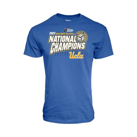 UCLA 2023 Men's Volleyball National Champions T-Shirt | UCLA Store