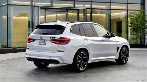 BMW X3 M | 2020MY Competition (Color: Alpine White) | Rear Three-Quarter