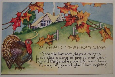 Vintage Thanksgiving Day Postcard | Dave | Flickr