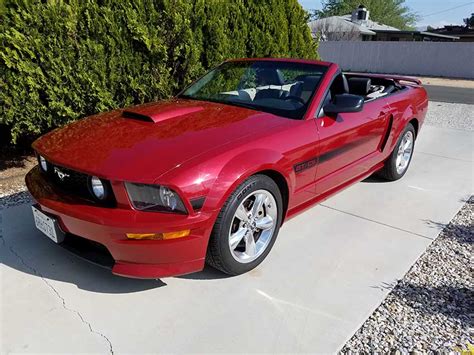 Candy Apple Red 2008 Ford Mustang GT CS convertible For Sale - MustangCarPlace