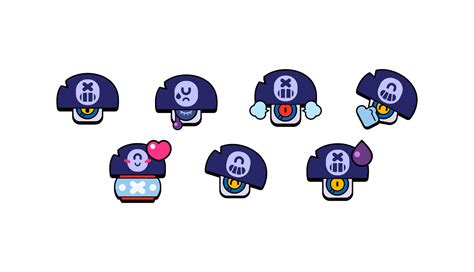 Brawl Stars Emotes :: Behance