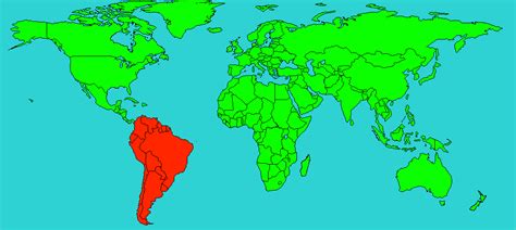 Geography Quiz-Continents and Sub-Continents, Question 1 of 13