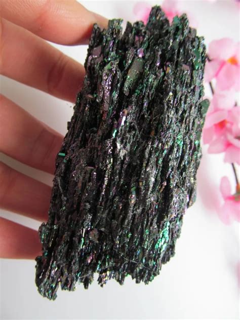 Natural Colorfu Silicon Carbide Colorful Ore Gem Ore Decoration Mineral ...