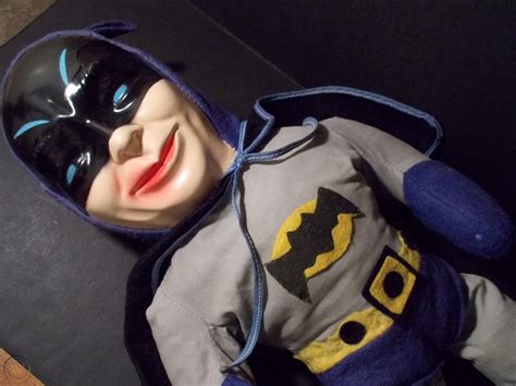 Vintage Batman Plush Doll - 1966 Commonwealth Toys/Doll Co. - 21" Doll ...