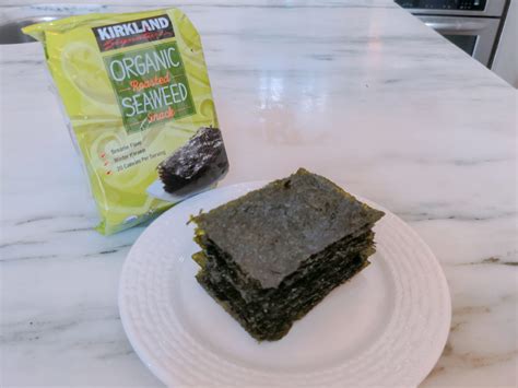 Costco Seaweed Snack (Kirkland Signature) + Serving Tips